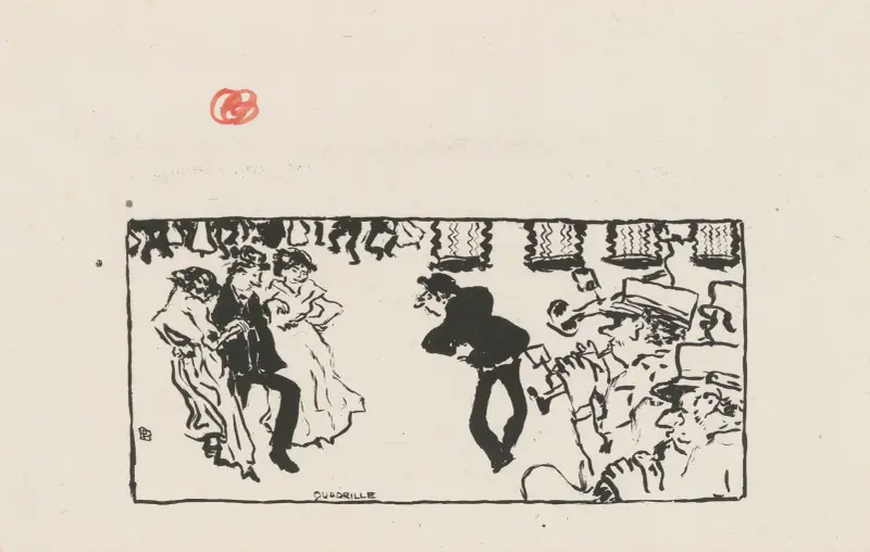 Quadrille, Pierre Bonnard