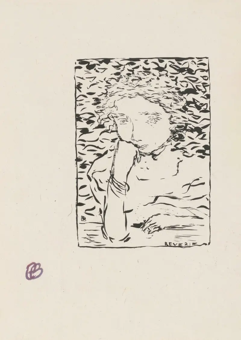 Rêverie (Marzenie), Pierre Bonnard