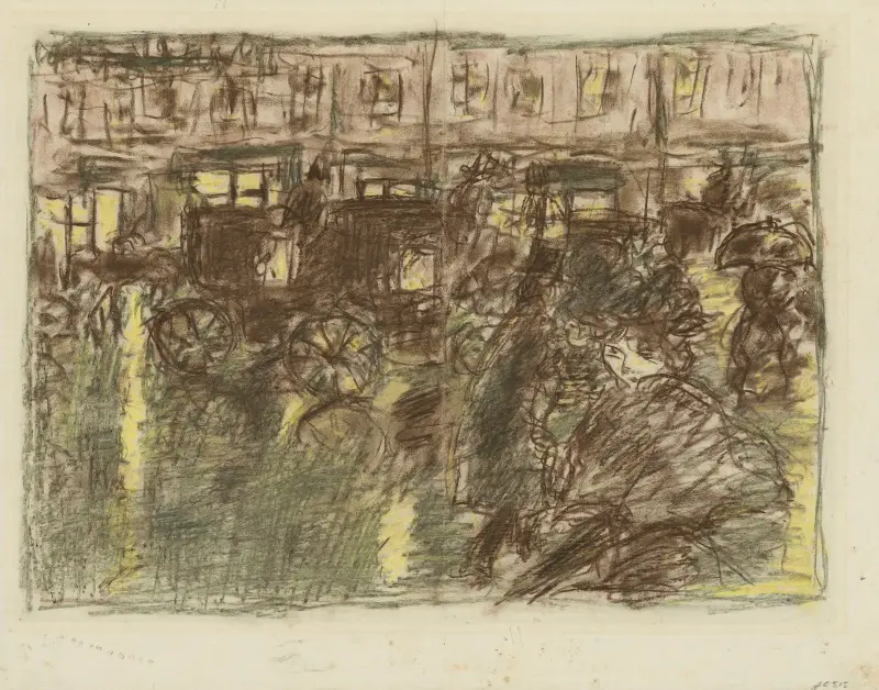 Rue le soir sous la pluie, 1899 – nr 2 av Pierre Bonnard