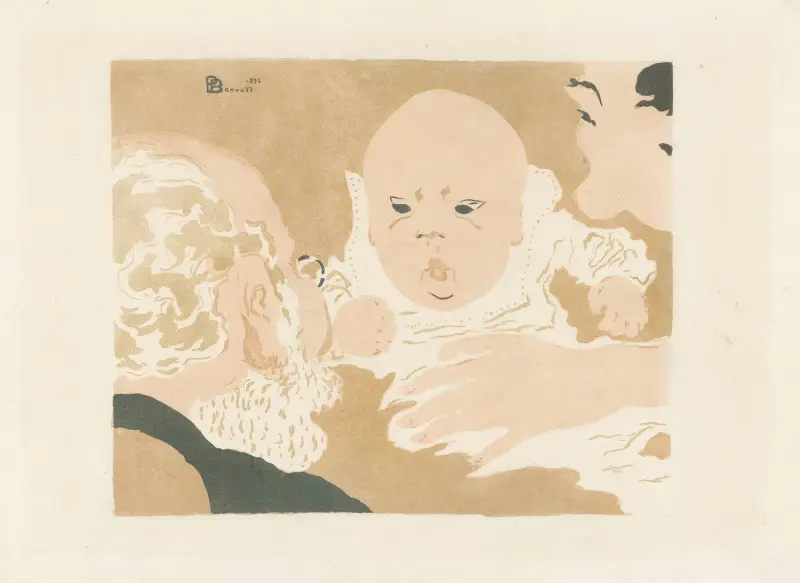 Rodinná scéna, 1892, Pierre Bonnard