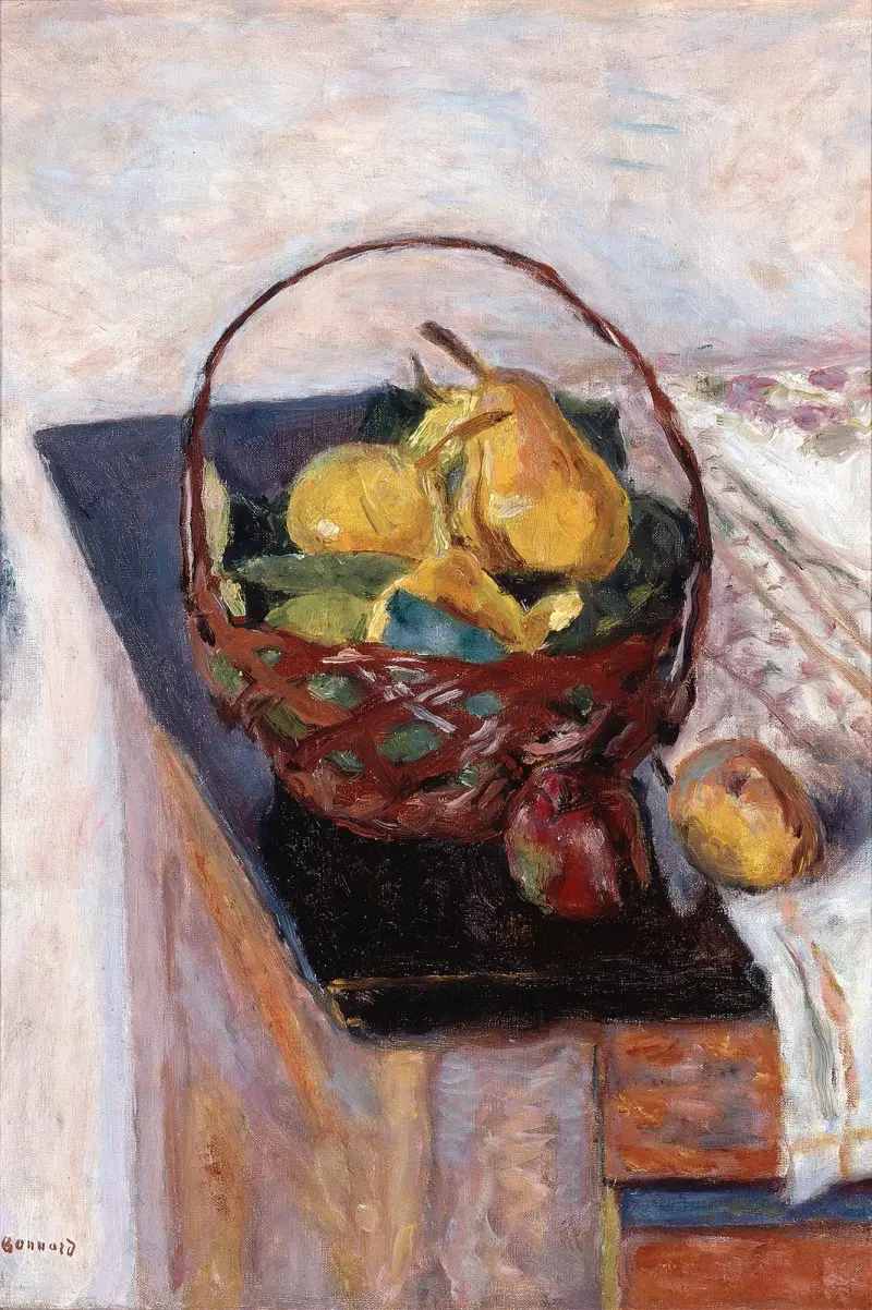 The Basket of Fruit av Pierre Bonnard