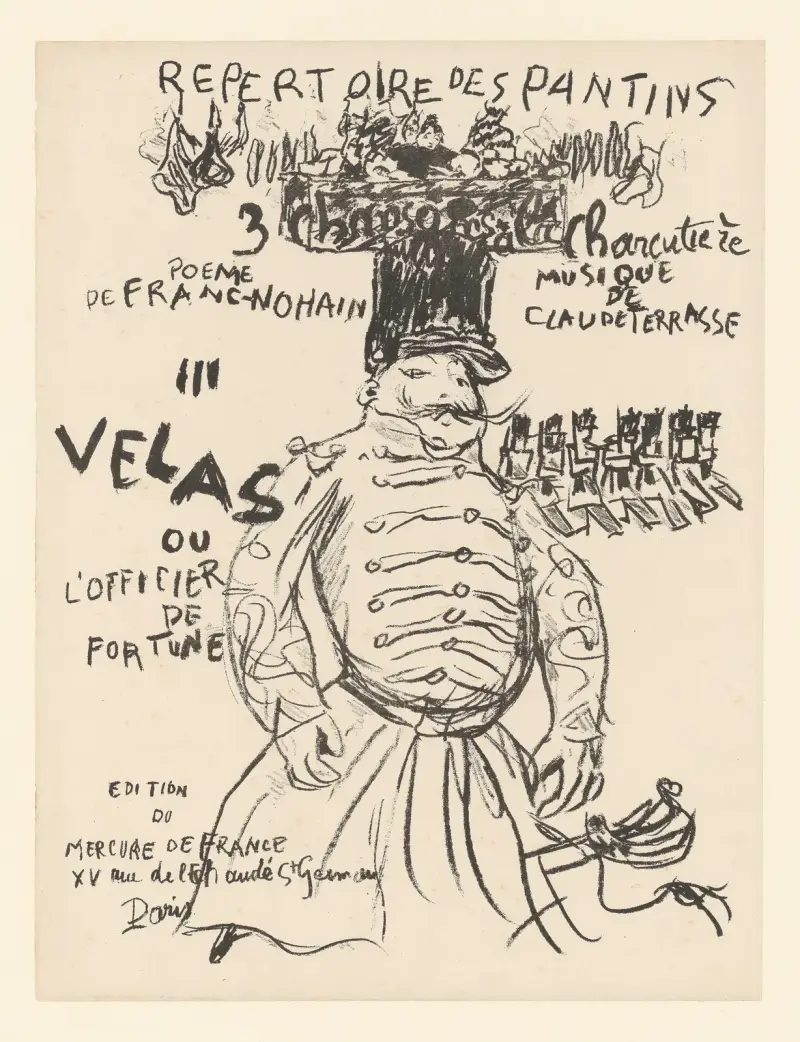 Tre sånger till charkuteristen – Velas eller lyckoriddaren av Pierre Bonnard