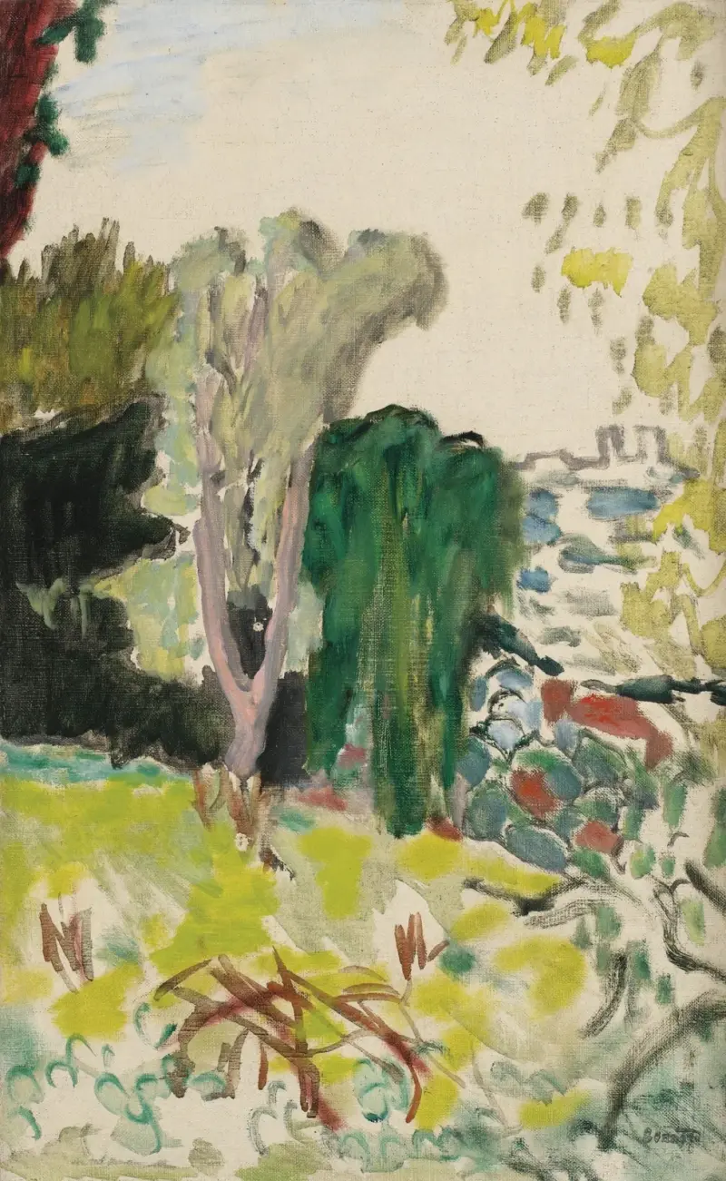 Blick auf Antibes von Pierre Bonnard
