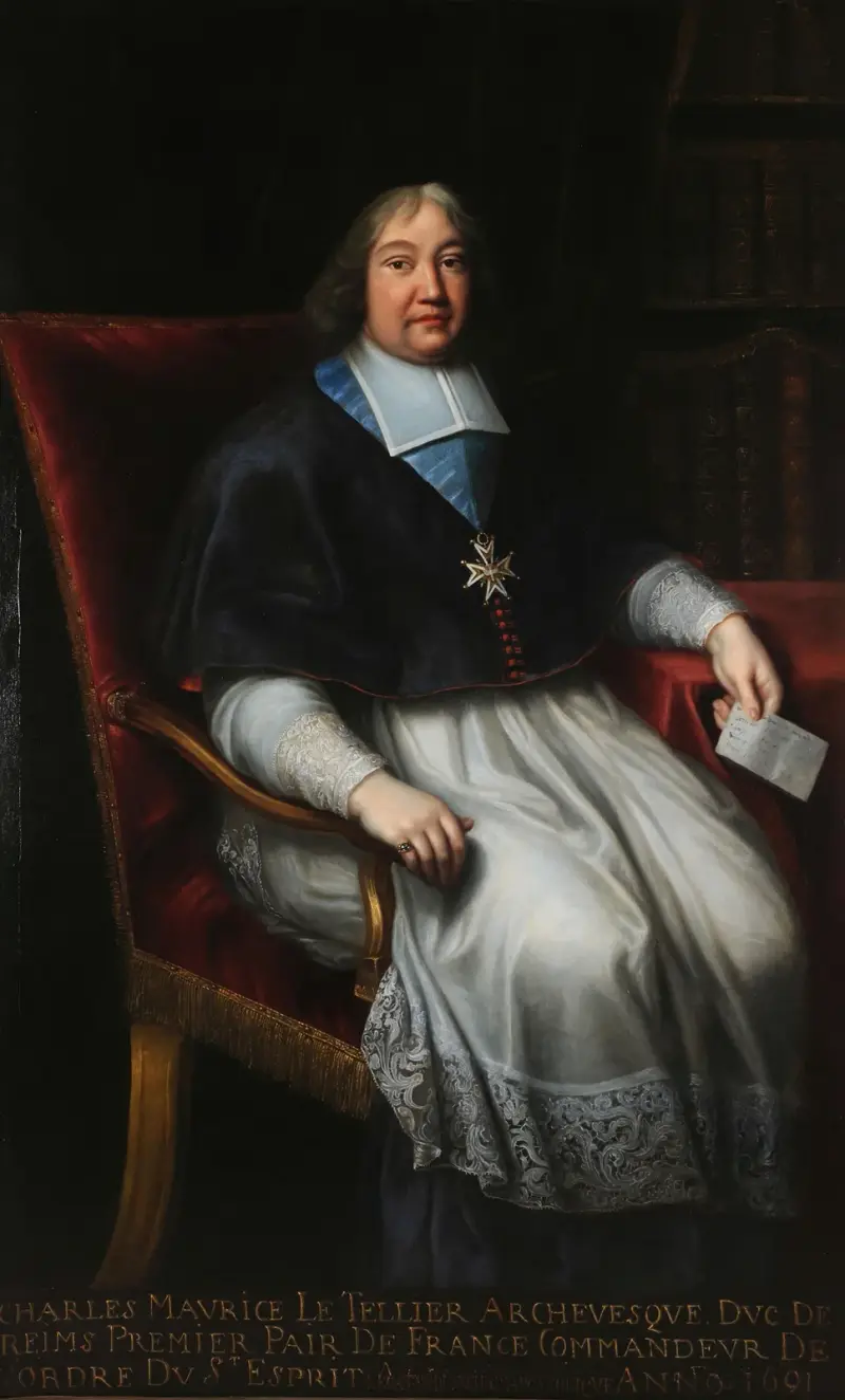 Monseigneur Charles-Maurice Le Tellier von Pierre Mignard