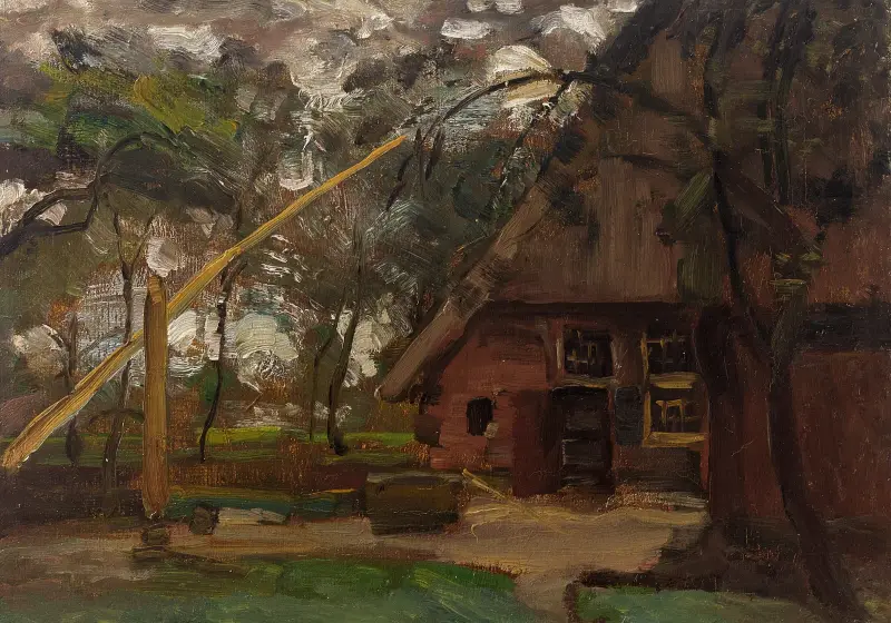 Fasada gospodarstwa, Piet Mondrian