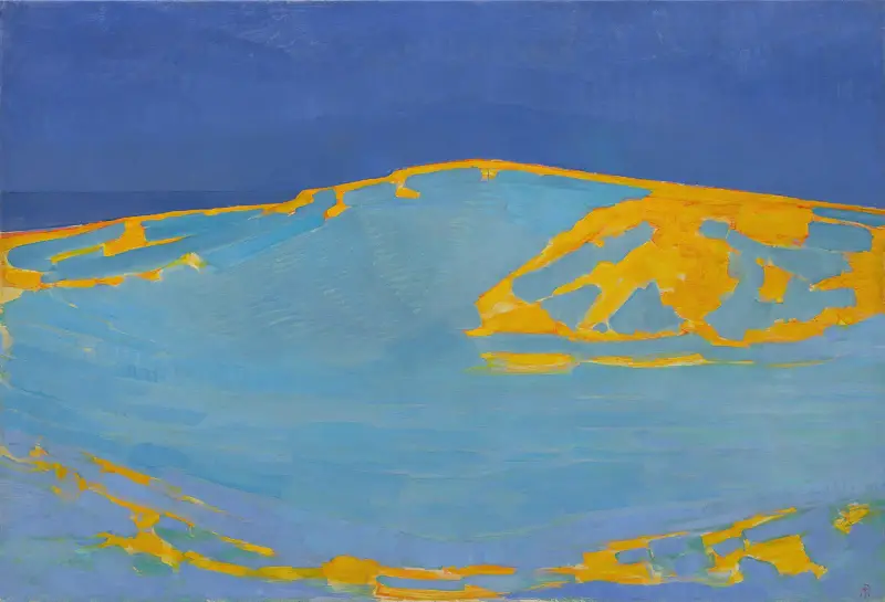 Summer, Dune in Zeeland av Piet Mondrian