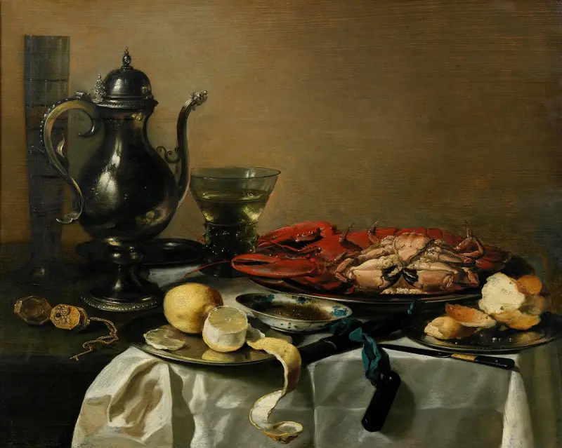Martwa natura, 1643 – Nr. 1, Pieter Claesz