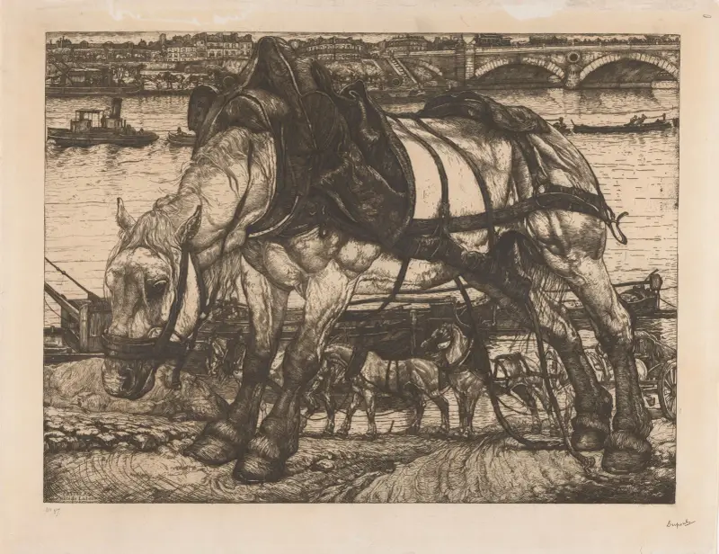 Bête de labeur av Pieter Dupont