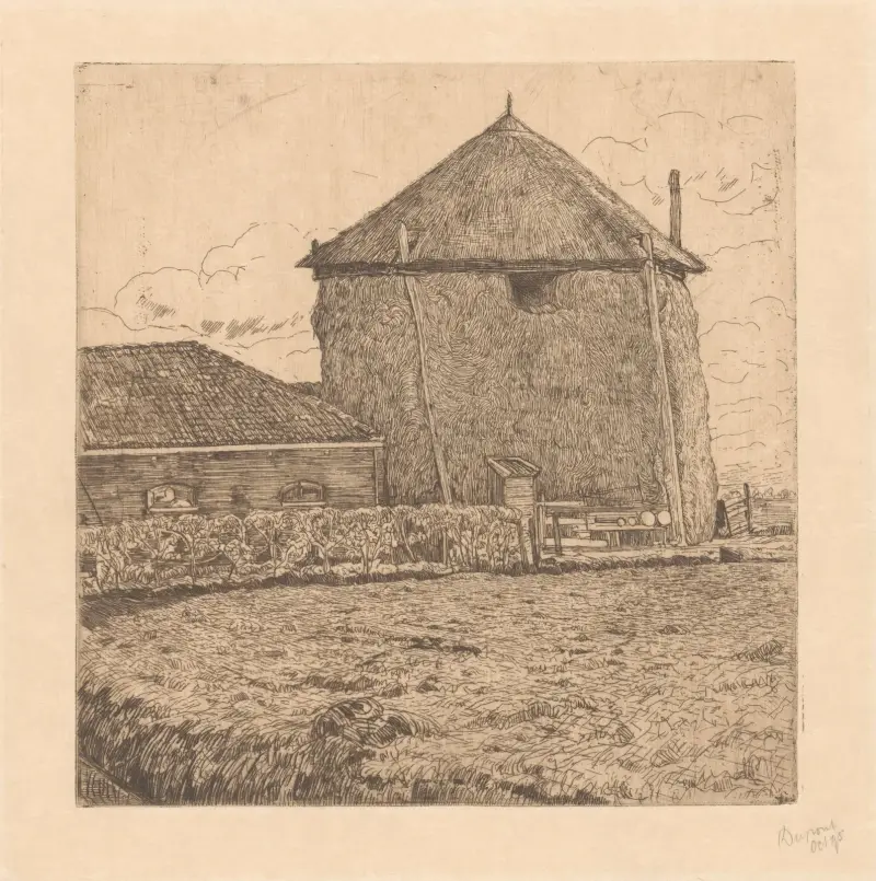 Farma ze stodołą na siano, Pieter Dupont