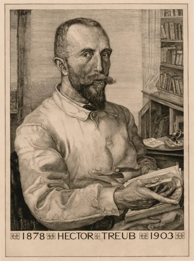 Portret Hectora Treuba, Pieter Dupont