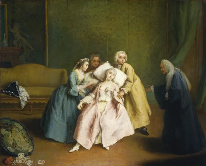 Zemdlenie, Pietro Longhi