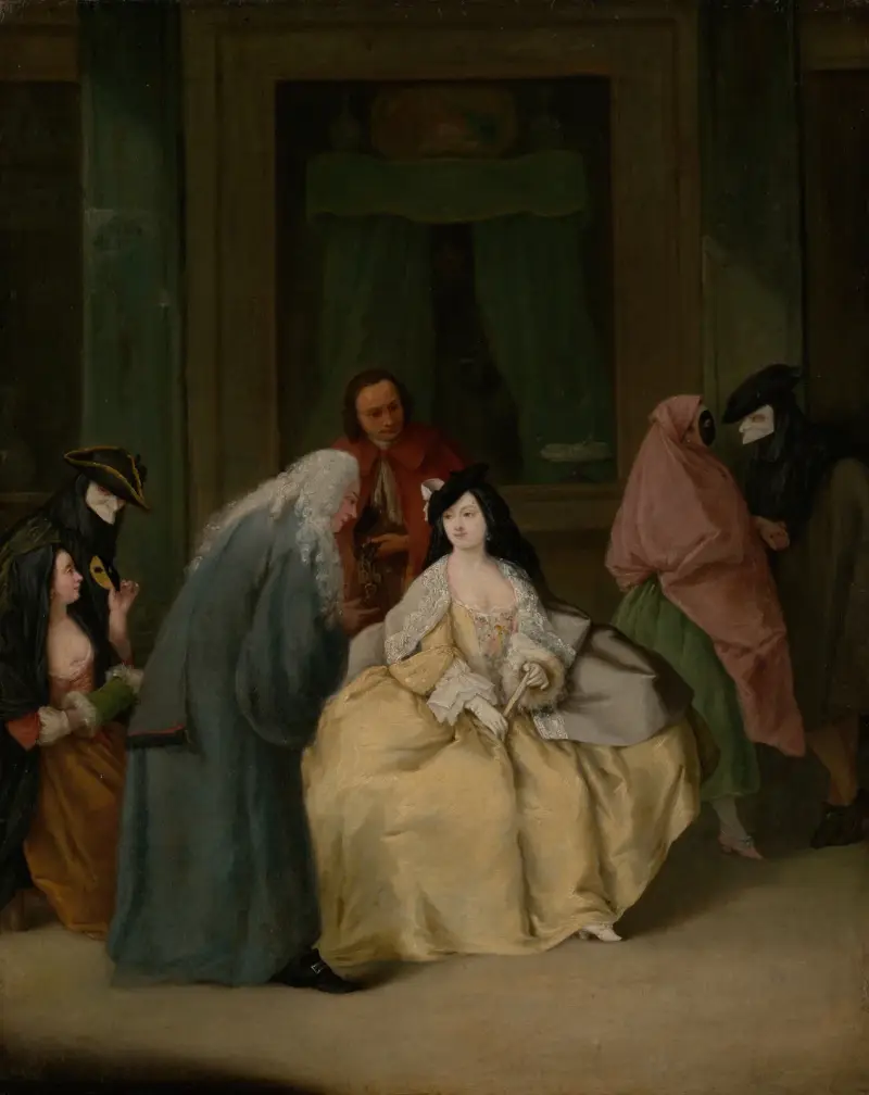 The Meeting av Pietro Longhi