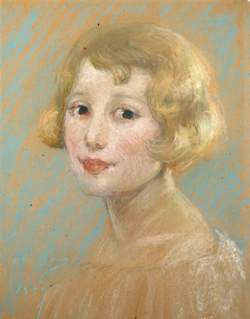Blondes Mädchen von Alice Pike Barney