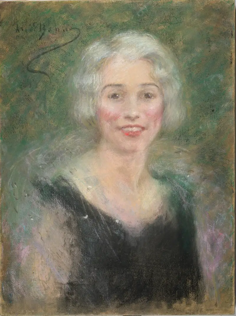 Mrs. Leslie Carter av Alice Pike Barney
