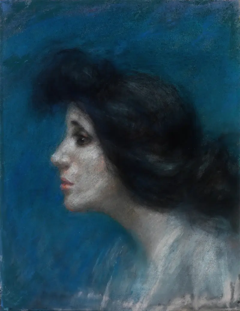 Mrs. Patrick Campbell av Alice Pike Barney