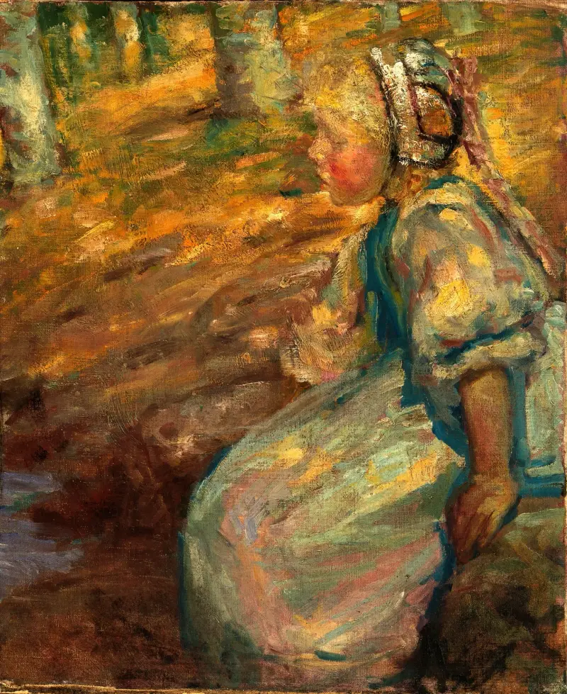 Bondflicka av Alice Pike Barney