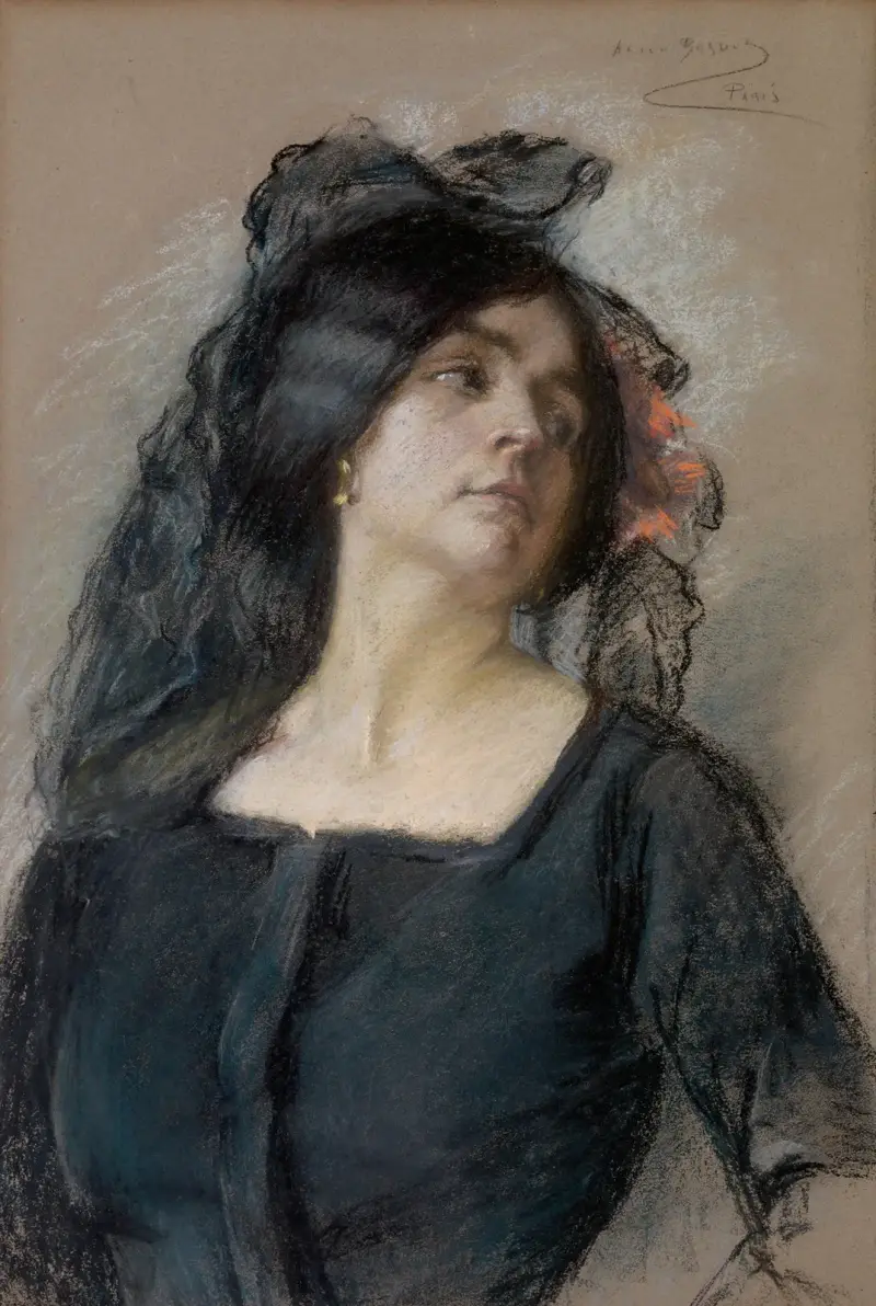 Spansk kvinna av Alice Pike Barney