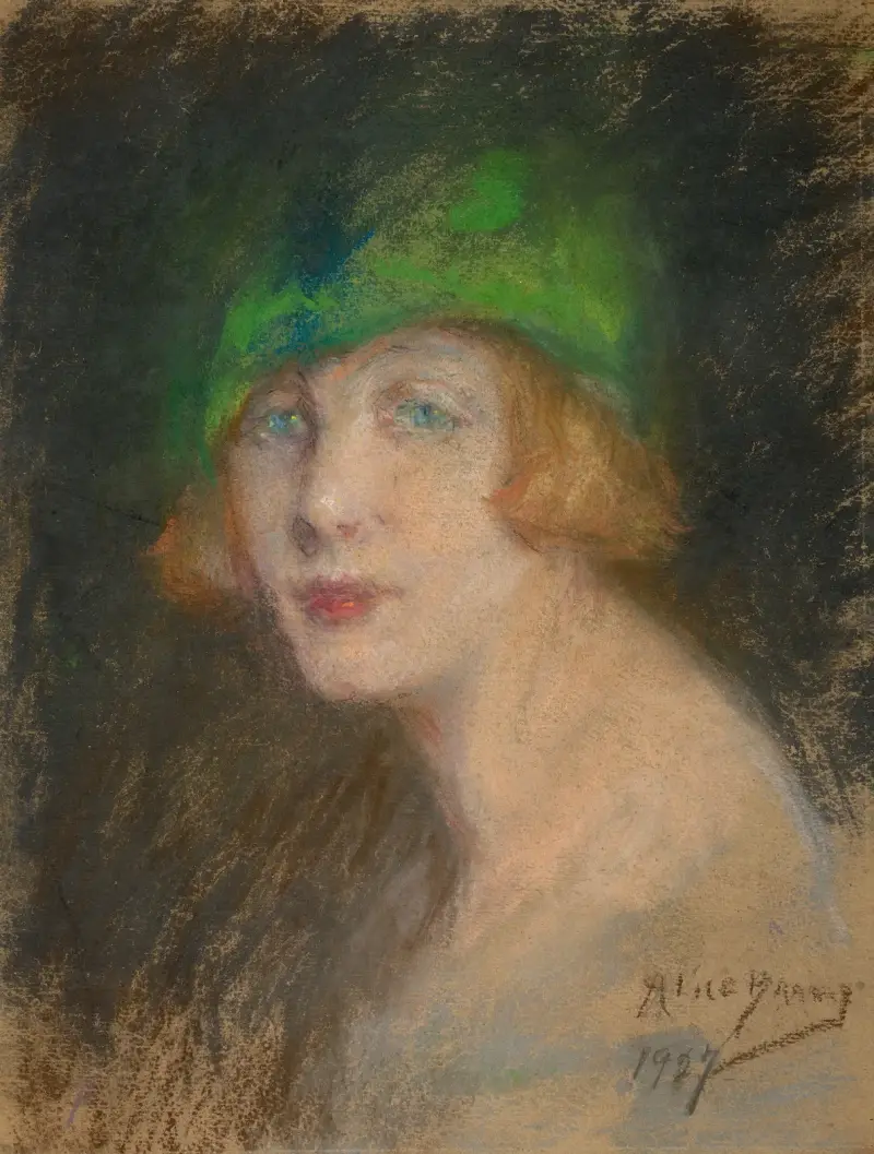 Den gröna hatten av Alice Pike Barney