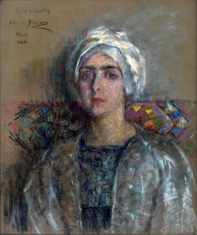 Den vita turbanen av Alice Pike Barney