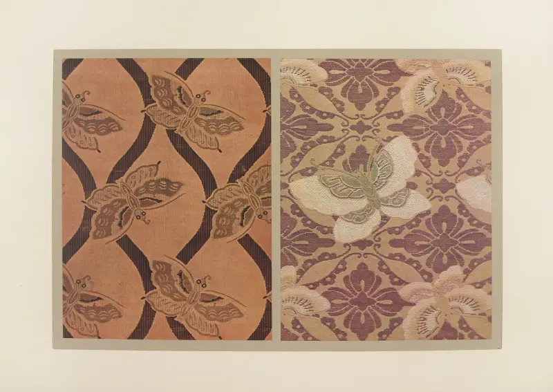 Fjärilar ; fjärilar och ornament av Maurice Pillard Verneuil