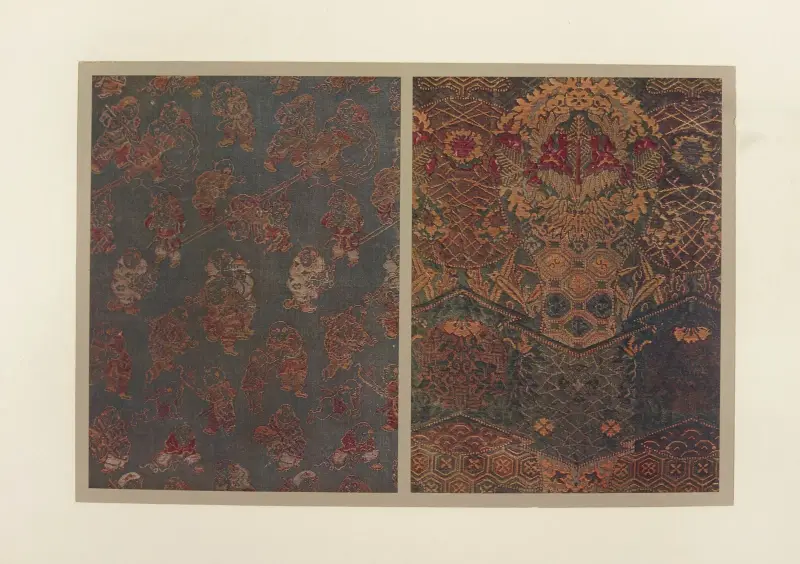Personnages ; motifs d’ornement av Maurice Pillard Verneuil