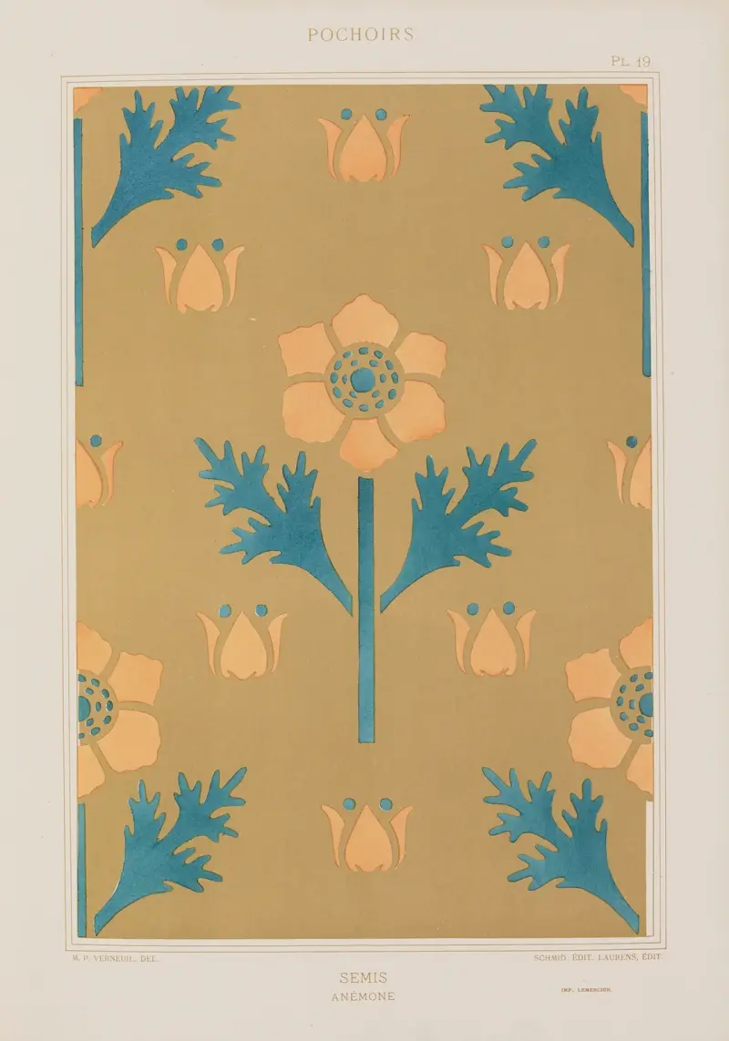 Semis, Anemone von Maurice Pillard Verneuil