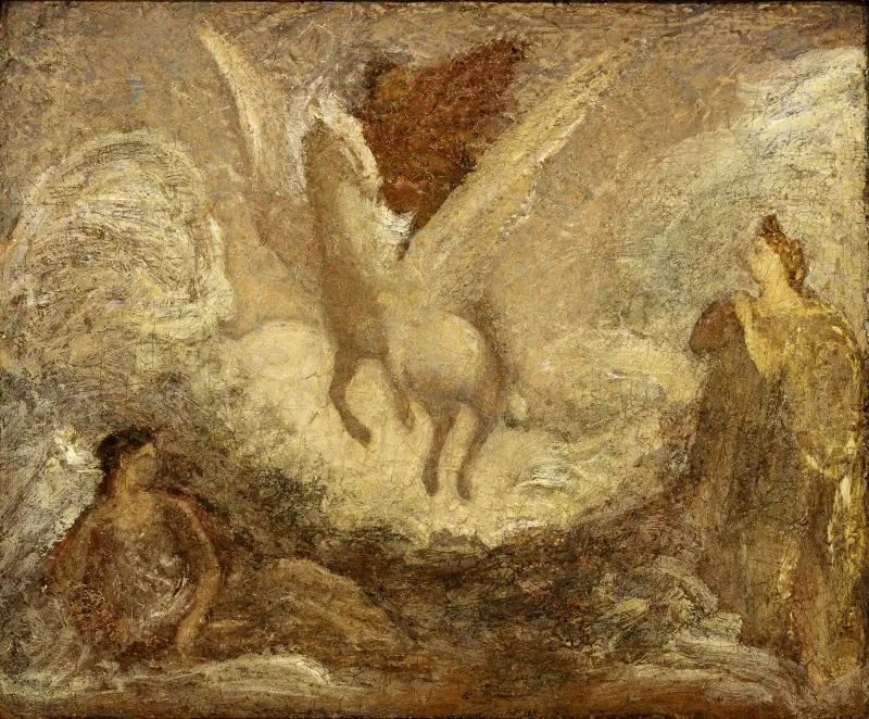 Odcházející Pegas, Albert Pinkham Ryder