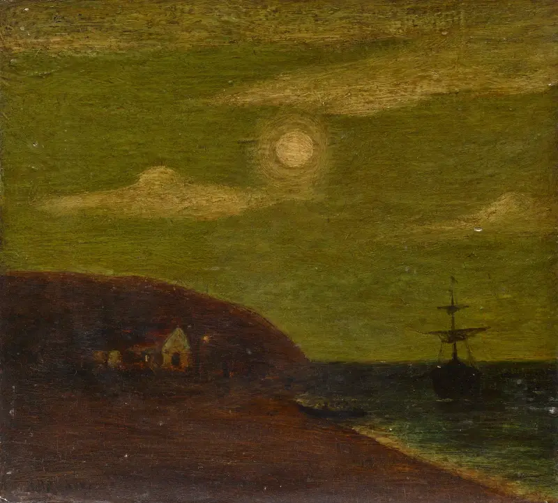Küstenlandschaft von Albert Pinkham Ryder
