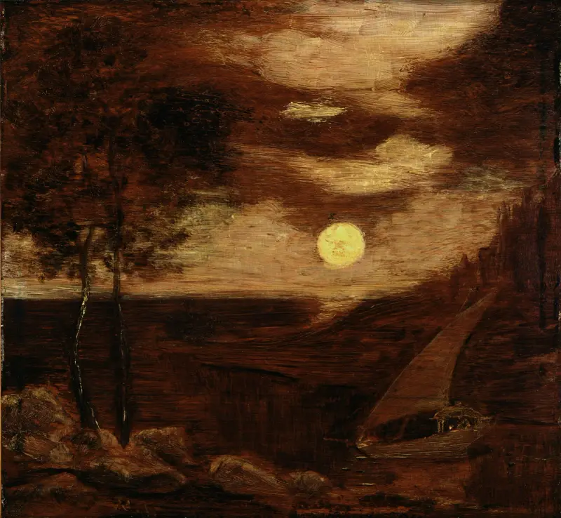 Milencův člun, Albert Pinkham Ryder