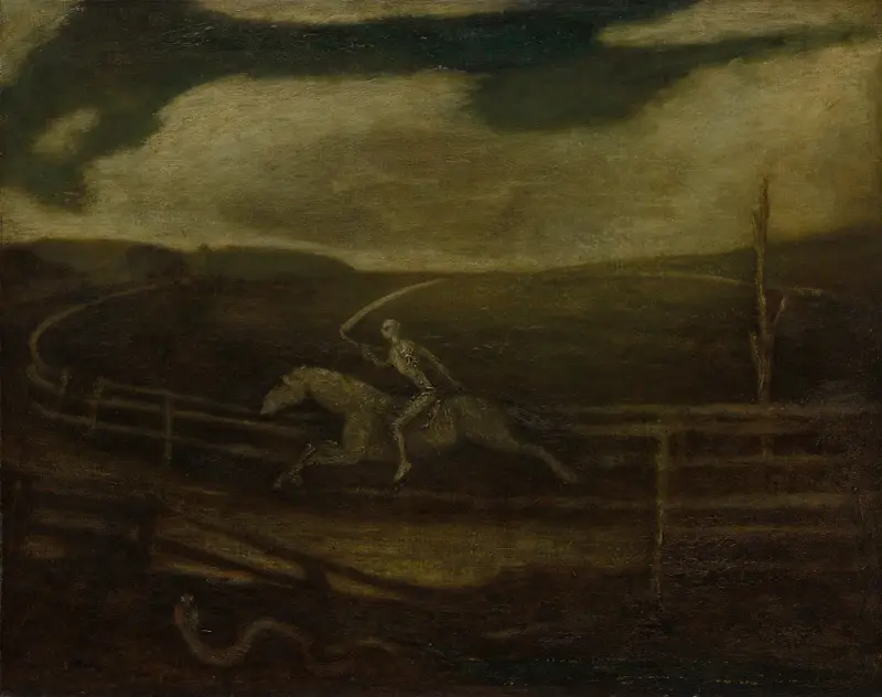 Závodiště (Smrt na bledém koni), Albert Pinkham Ryder