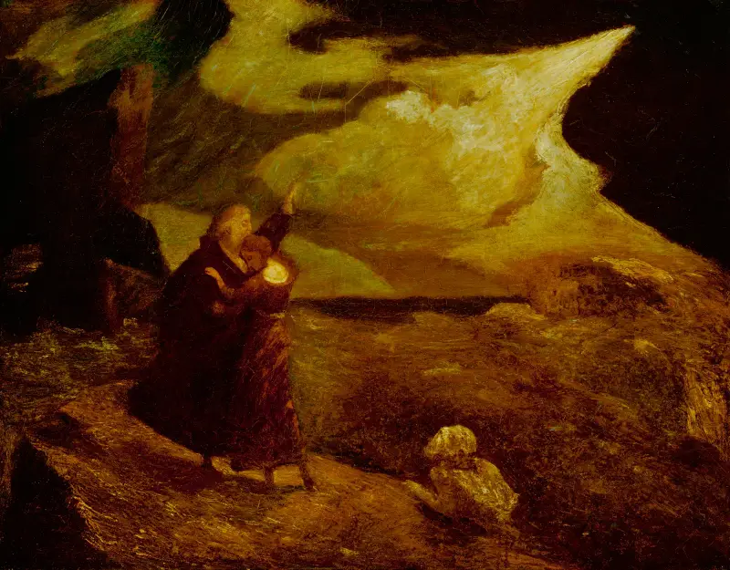 Bouře, Albert Pinkham Ryder