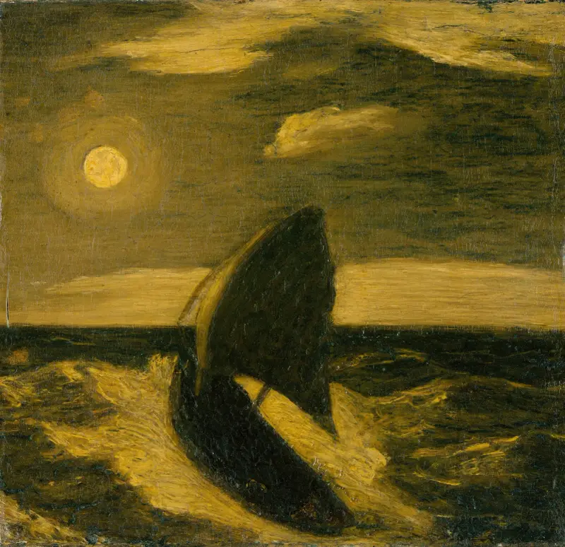 Havets arbetare av Albert Pinkham Ryder