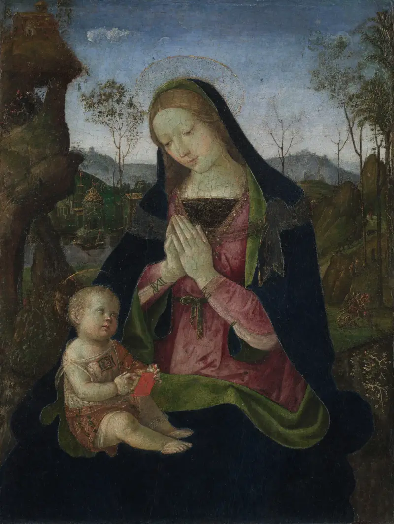 Virgin and Child av Pinturicchio