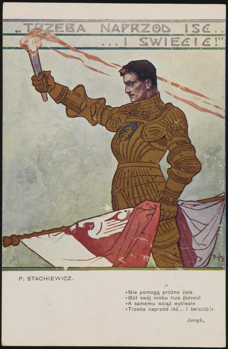 ... Man måste gå framåt ... och lysa av Piotr Stachiewicz