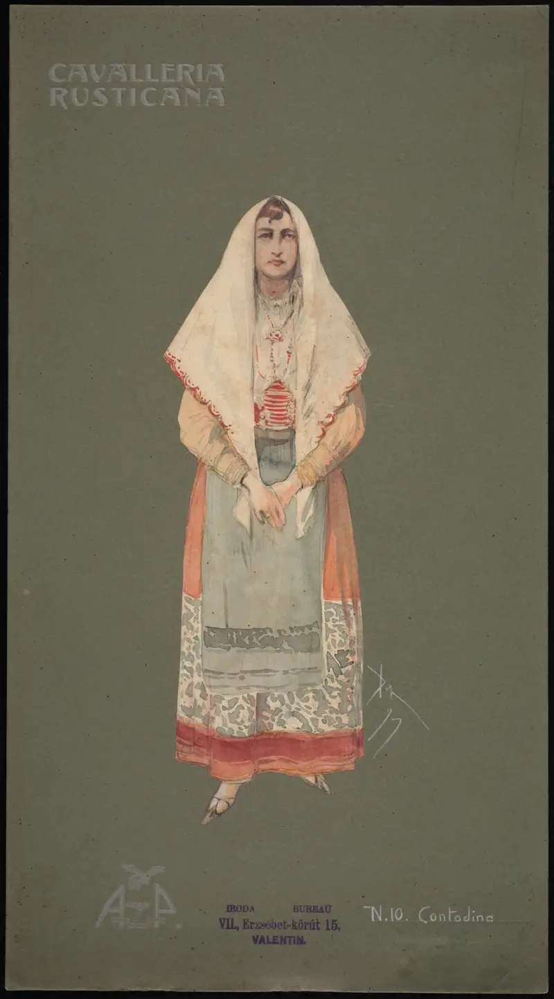 Contadina, 1906 – Nr. 3 von Pipein Gamba