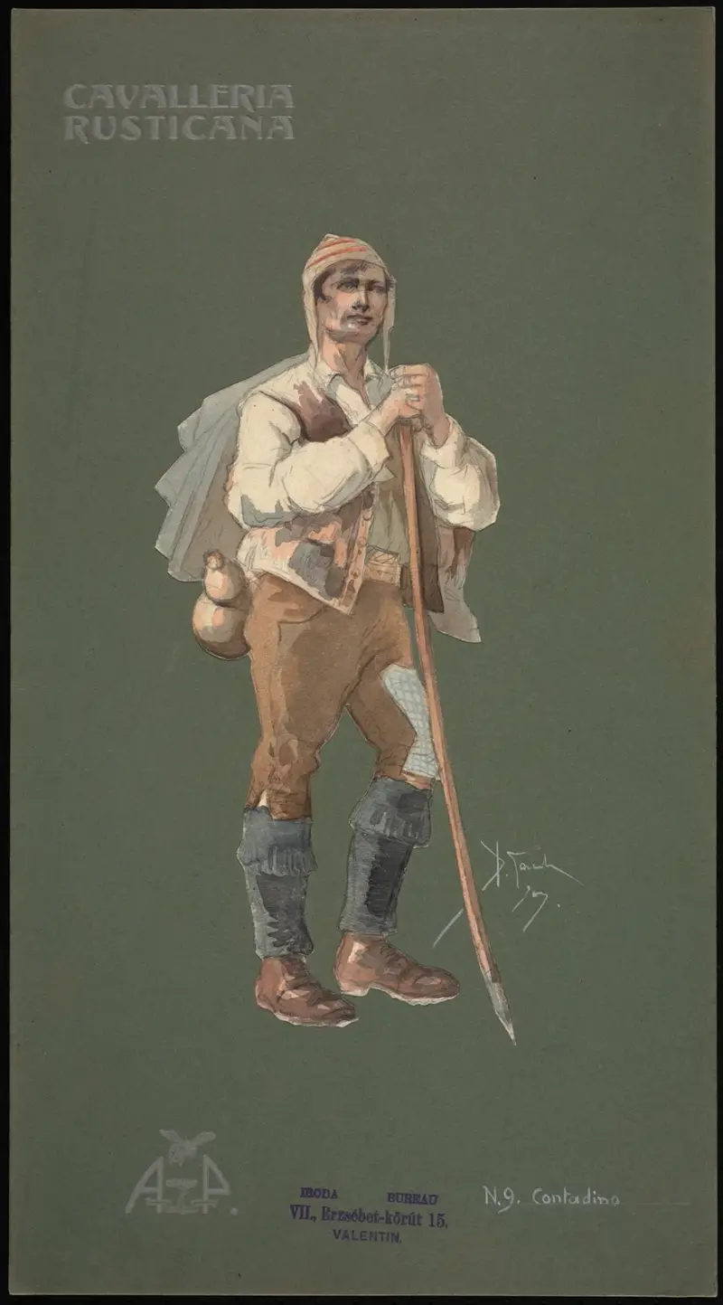 Contadino, 1906 – Nr. 2, Pipein Gamba
