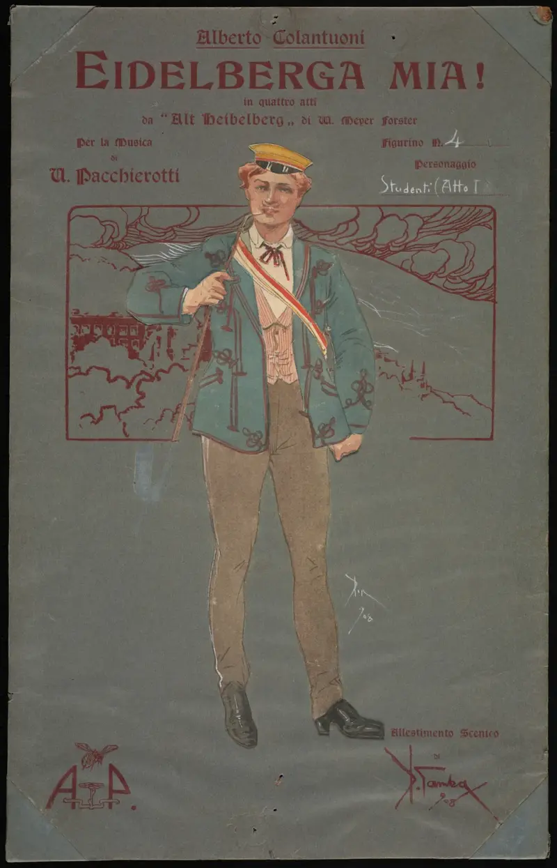 Studenti (atto I), 1907 – Nr. 2, Pipein Gamba