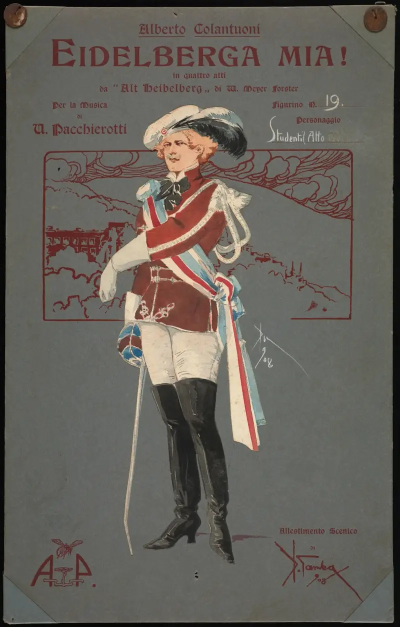 Studenti (atto III), 1907 – Nr. 3, Pipein Gamba