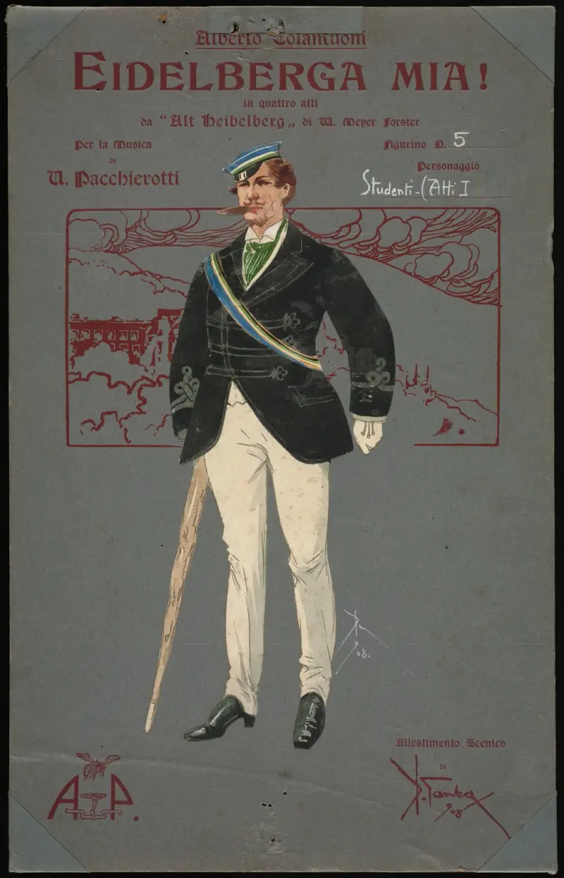 Studenti (atto I), 1907 – Nr. 4, Pipein Gamba