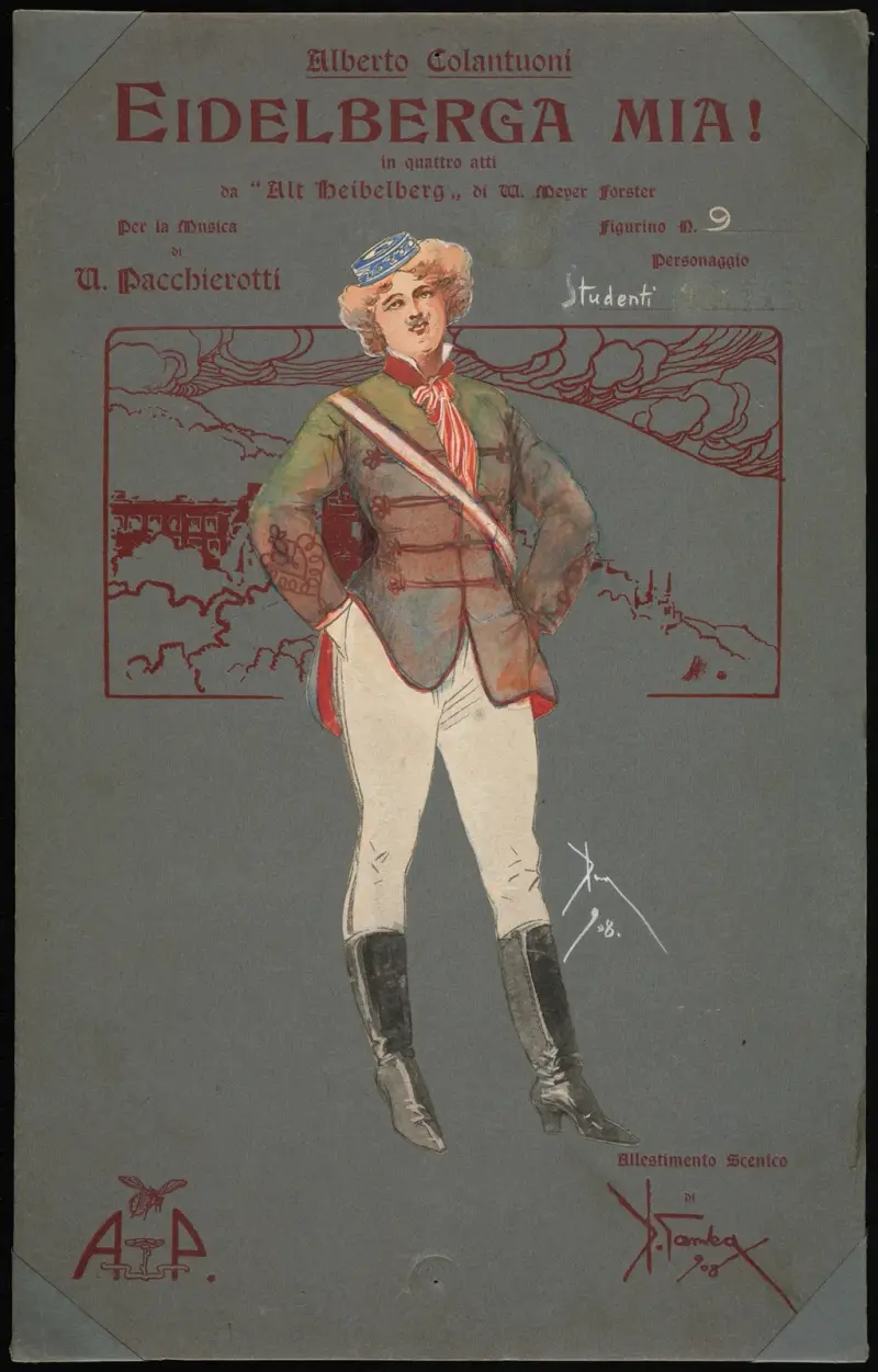 Studenci, 1907 – nr 5, Pipein Gamba