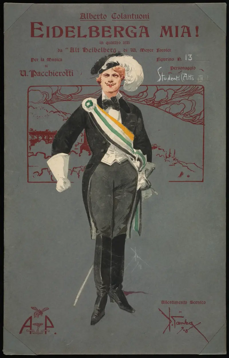 Studenten (Akt III), 1907 – Nr. 6 von Pipein Gamba
