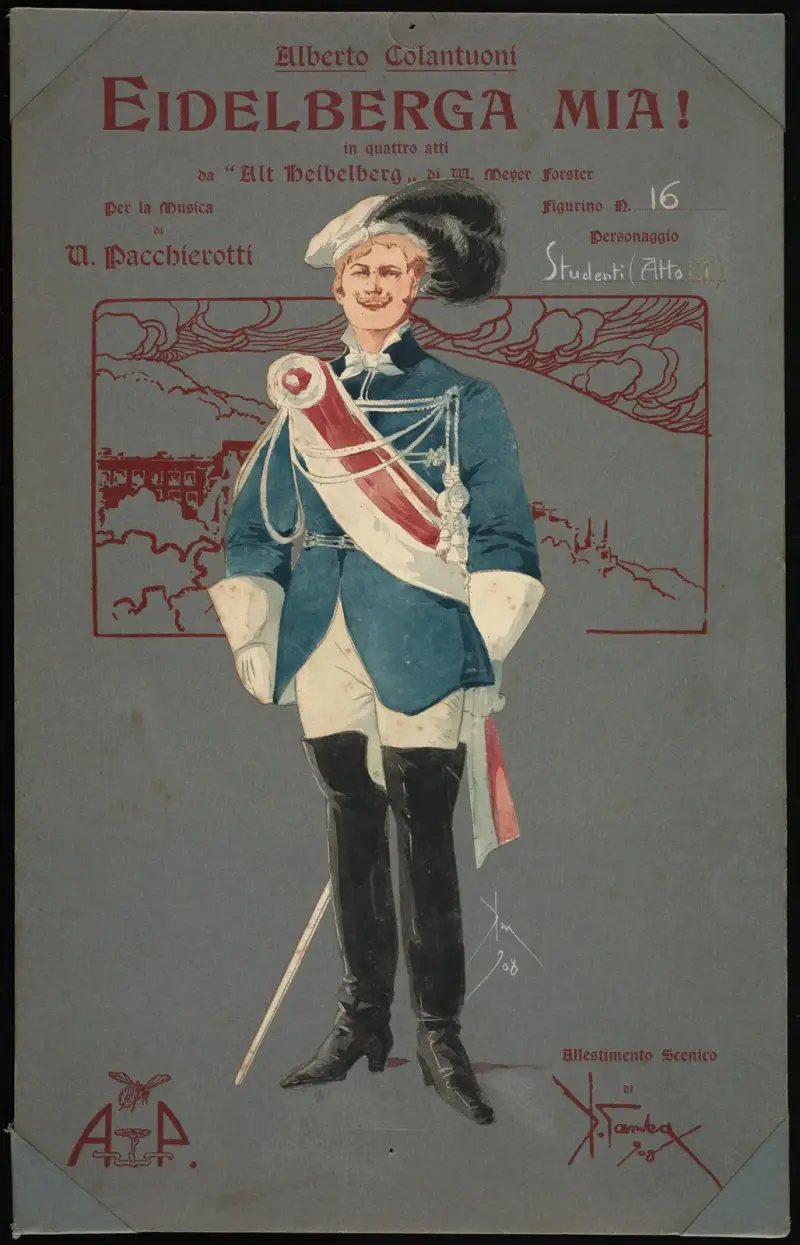 Studenci (akt III), 1907 – Nr. 7, Pipein Gamba