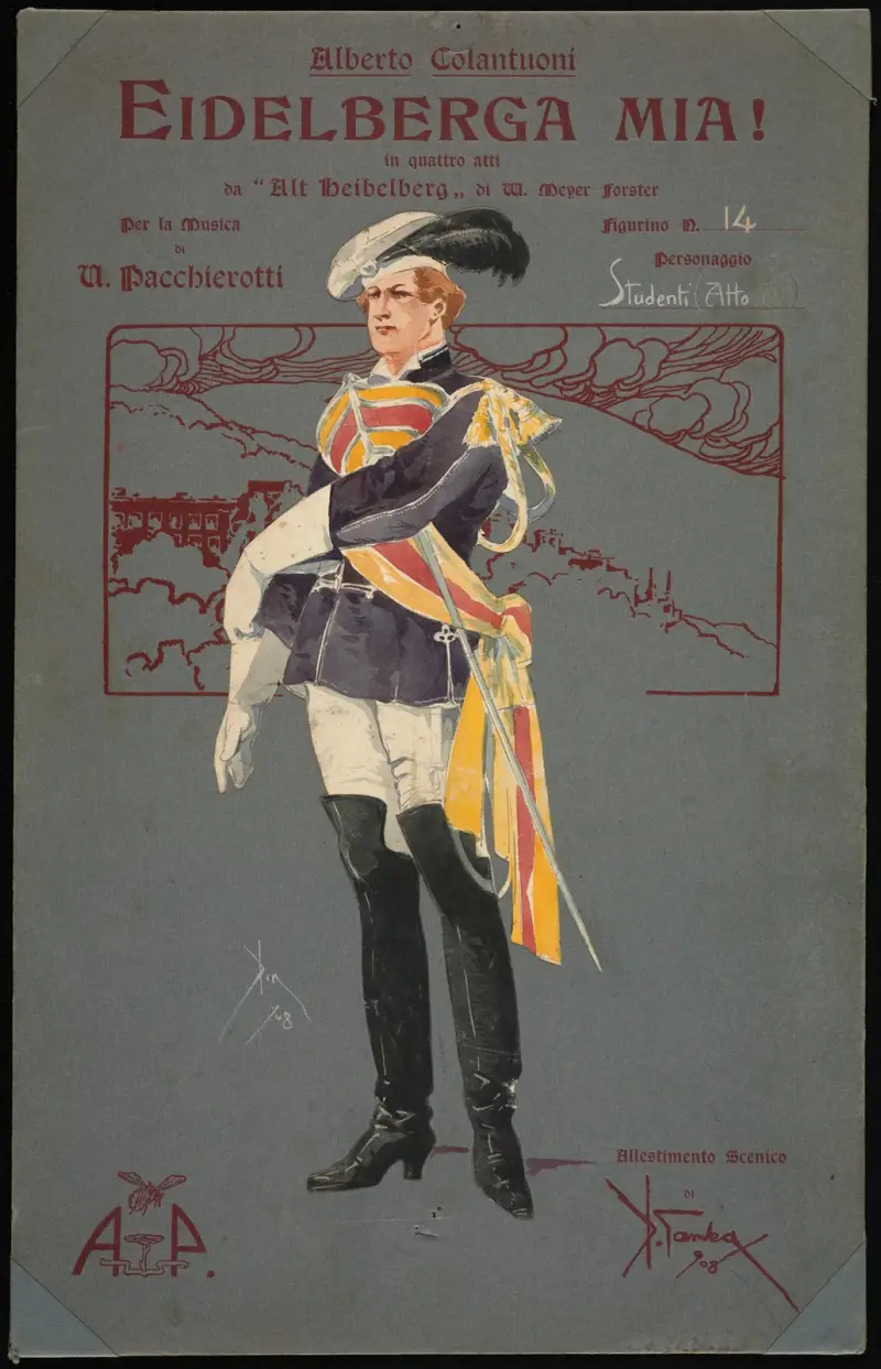 Studenten (Akt III), 1907 – Nr. 1 von Pipein Gamba