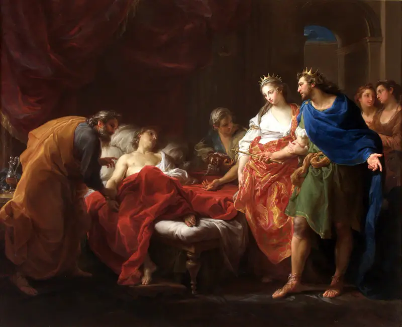 Antiochus und Stratonike von Pompeo Batoni