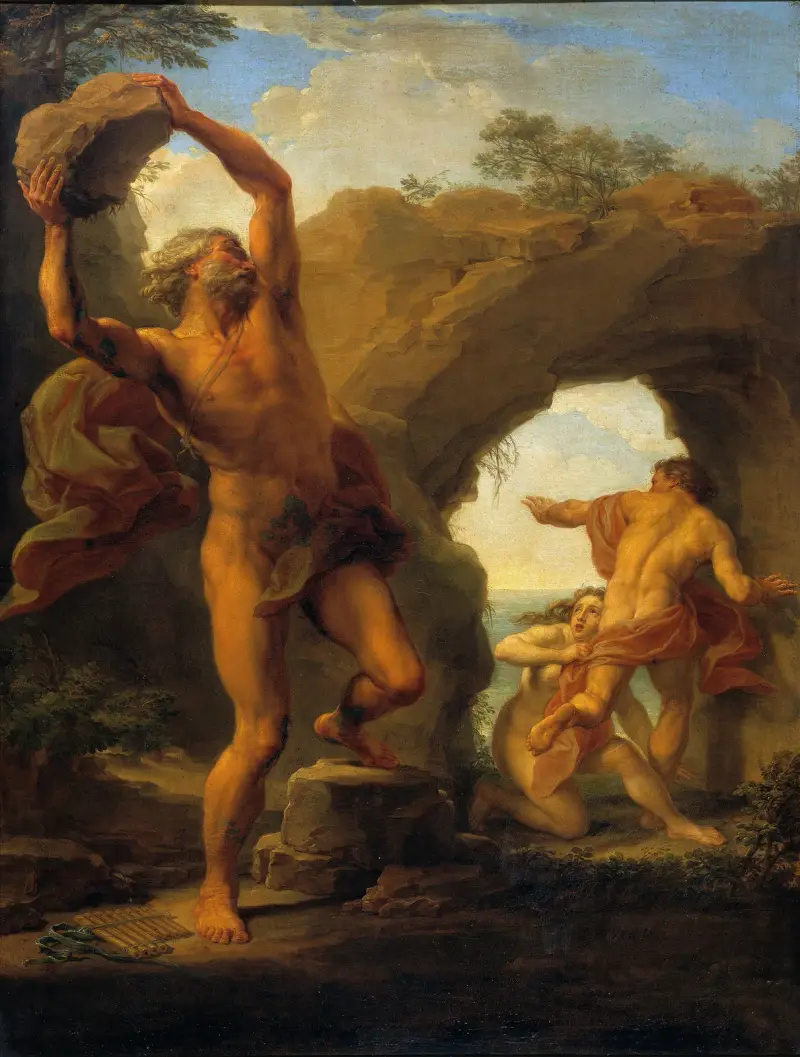 Atis und Galatea von Pompeo Batoni