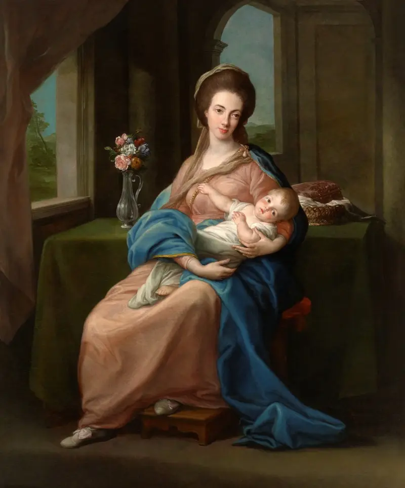 Mary Taylour, Viscountess of Headfort, später Countess of Bective und Marchioness of Headfort von Pompeo Batoni