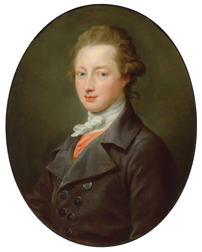 Portrait of a gentleman – nr 1 av Pompeo Batoni
