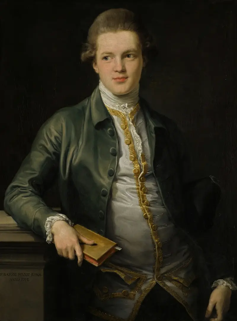 Porträtt av Thomas Orde, senare Orde-Powlett och 1:e baron Bolton av Pompeo Batoni