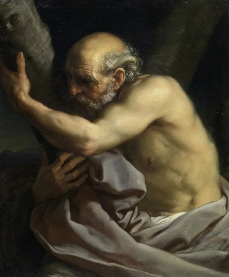 Sankt Andreas av Pompeo Batoni