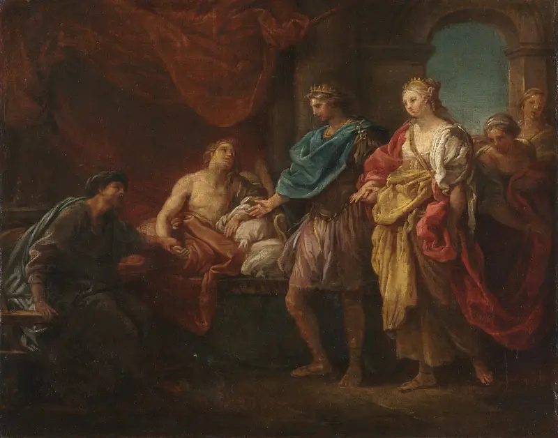 Study for ‘Antiochus and Stratonice’ av Pompeo Batoni